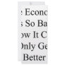 The Economy Is So Bad Now It Can Only Get Better Custom Rack Card