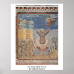 The Ecstasy Of St. Francis By Giotto Di Bondone Print