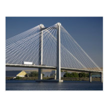 The Ed Hendler Bridge spans the Columbia River Post Cards