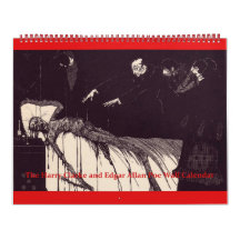 The Edgar Allan Poe and Harry Clarke Wall Calendar