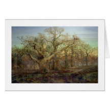 The Edge of Sherwood Forest, 1878 Card