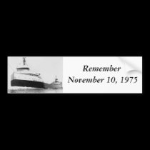The Edmund Fitzgerald bumper stickers
