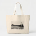 The Edmund Fitzgerald on the St. Clair River Tote Bag