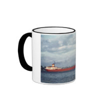 The Edmund Fitzgerald on the St. Clair River Mug