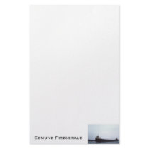 The Edmund Fitzgerald Stationery Design