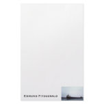 The Edmund Fitzgerald stationery