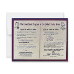The Education Program Of The United States Army Custom Invitation