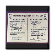 The Education Program Of The United States Army Refrigerator Magnet