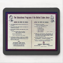 The Education Program Of The United States Army Mouse Pad
