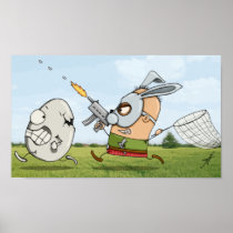THE EGG HUNT POSTER or CANVAS