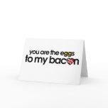 The eggs to my Bacon Cards
