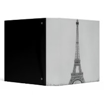 The Eiffel Tower 2 Vinyl Binder