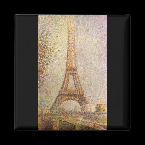 The Eiffel Tower by Georges Seurat Fridge Magnet