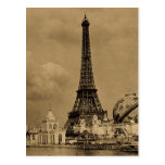 The Eiffel Tower from the Seine Paris Exposition Post Cards