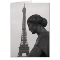 The Eiffel Tower in Paris cards