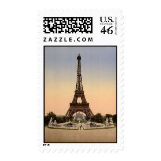 The Eiffel Tower - Med Postage stamp