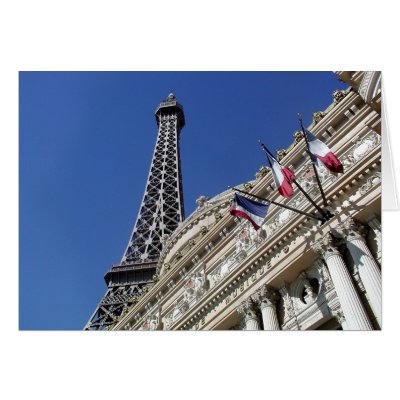 The Eiffel Tower, Paris Greeting Cards by sapientum