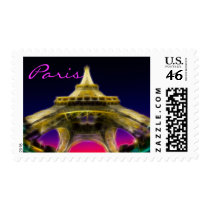 The Eiffel Tower, Paris, France Stamps