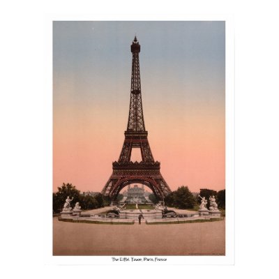 The Eiffel Tower, Paris, France Print by eyecandy