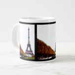 The Eiffel Tower - Paris Jumbo Mugs