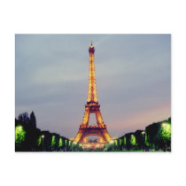 The Eiffel Tower Postcard