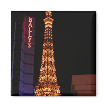 The Eiffel Tower Reproduction At Paris Las Vegas Magnet