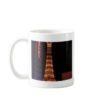 The Eiffel Tower Reproduction At Paris Las Vegas Mugs