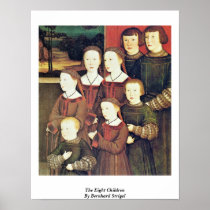 The Eight Children By Bernhard Strigel Posters