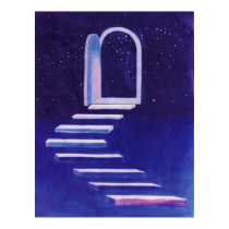 The Eightfold Path and the Door posters