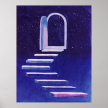 The Eightfold Path and the Door Posters