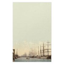 The Elbe, Hamburg, Germany Personalized Stationery