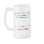 The Electric Fan Frosted Beer Mug