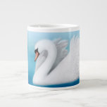 The Elegant White Swan Jumbo Mug