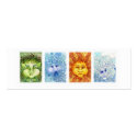 The Elements Profile Card business cards by 13BlackCatsDesigns The Elements Profile Card business cards