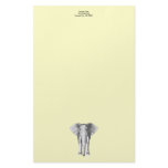 The Elephant Customized Stationery