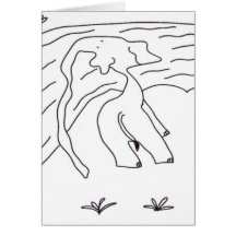 The Elephant With The Really Long Nose Cards