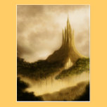 the elven kingdom fantasy art postcard postcards