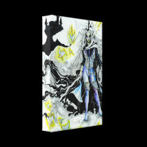 The Elven Wizard Wrapped Canvas canvas prints