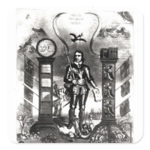 The Emblem of England's Distractions, 1658 Sticker
