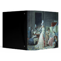 The Embroidered Cupid 3 Ring Binder