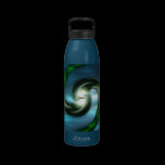 The Emerald Signet Fractal Art water bottles