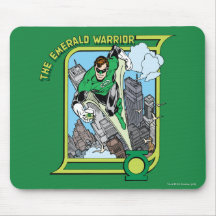 The Emerald Warrior Mouse Pad