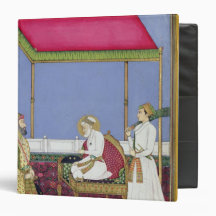The Emperor Aurangzeb in old age Vinyl Binder