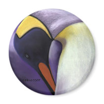 The Emperor magnets by lindahillerart The Emperor magnets