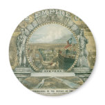 The Empire City, New York Refrigerator Magnets