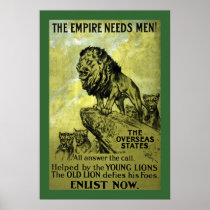 The Empire Needs Men! Print