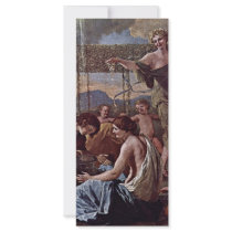The Empire Of Flora Detail By Poussin Nicolas Rack Card Template