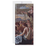 The Empire Of Flora Detail By Poussin Nicolas Rack Card Template