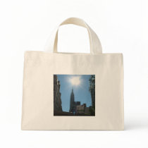 The Empire State Building on a bag