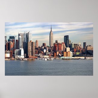 The Empire State Building Poster print